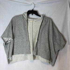 Truly Madly Deeply Women’s Hoodie Sweatshirt Crop open cardigan Size XS.      SB